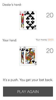 Blackjack 21 - Screenshot 4