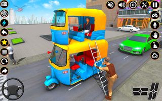Tuk Tuk Rickshaw: Taxi Games - Screenshot 2