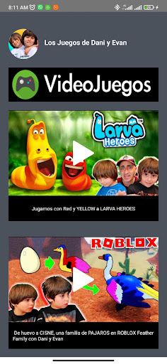 Los Juegos de Dani y Evan - Screenshot 1