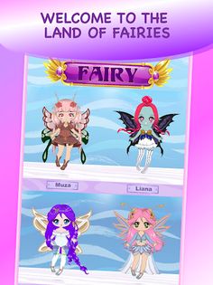 Fairy Dress Up Avatar Creator - Screenshot 1