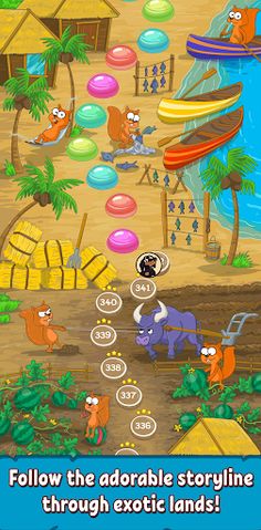 Crusoe Squeaky Ball Bubble POP - Screenshot 3