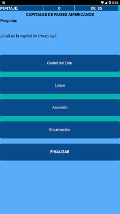 Capitales de America - Screenshot 2