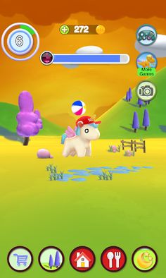 Talking Unicorn - Screenshot 1
