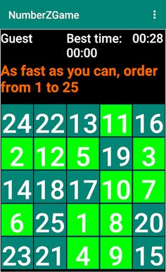 NumberZGame - Screenshot 2