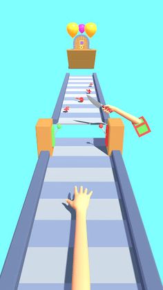 Snake Hand Run - Screenshot 1