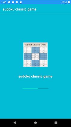 sudoku classic game - Screenshot 1