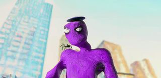 Purple spoder man - Screenshot 2