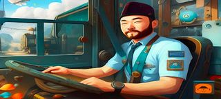 Bus Telolet Simulator - Basuri - Screenshot 2