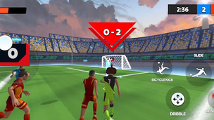 Soccer League: 4v4 Soccer Game - Screenshot 1