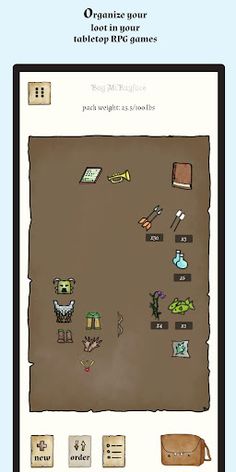 Haversack for D&D - Screenshot 1