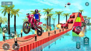 Spider Hero: Bike Stunt Game - Screenshot 2