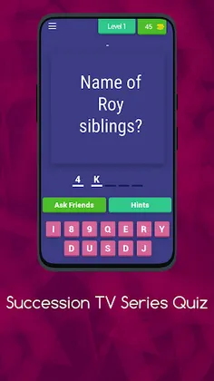 Succession TV Series Quiz - Screenshot 1
