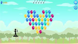 Stickman Archer : Balloon Pop - Screenshot 1