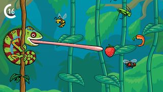 Snack for chameleon - Screenshot 1