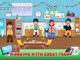 Pretend Play Office: Fun Life - Screenshot 1