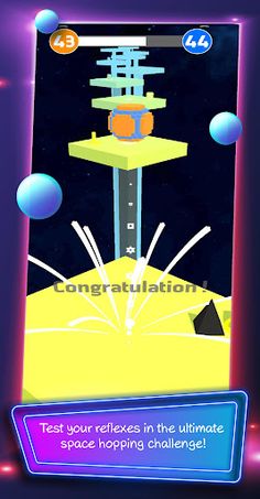 Space Tiles Hop: Premium - Screenshot 4