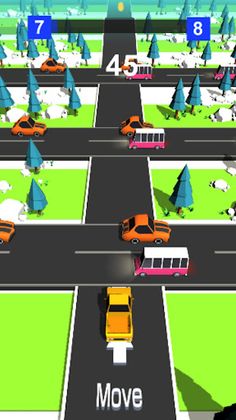 Traffic Road Cross Fun Game - Screenshot 2