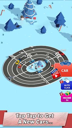 Car Merge: Idle Stunt Racing - Screenshot 1
