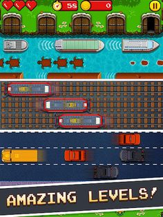 Cross the River : City Crossy - Screenshot 1