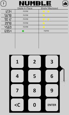 Numble - Screenshot 2