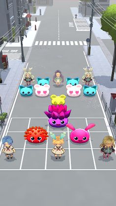 Merge Anime : Slime vs Girl - Screenshot 4