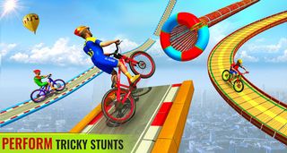 BMX Freestyle Stunt Cycle Race - Screenshot 2