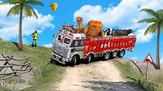 Indian Animals Truck Transport - Screenshot 2