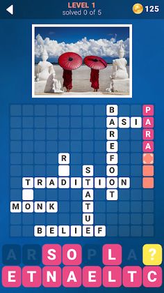 157 Photo Crosswords - Screenshot 3