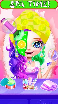 Princess Kids Makeup & DressUp - Screenshot 2