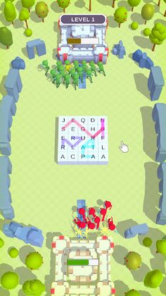 Castle Words Destroy 3D - Screenshot 3