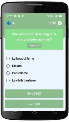 Quiz Niger - Screenshot 3