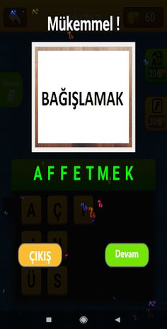 Biliyorum Eşanlamlı Kelimeler - Screenshot 2