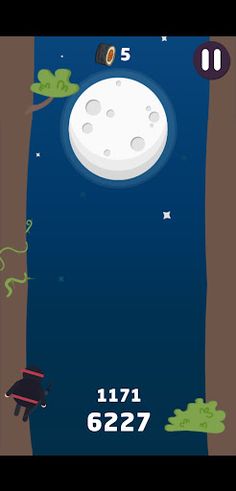 Ninja Runner Collect Food - Screenshot 2