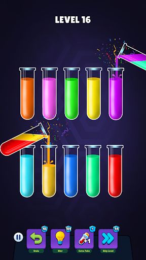 Water Sort Color Puzzle Games - Screenshot 2