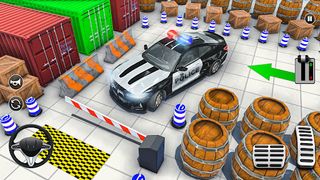 Police Car Parking Car Games - Screenshot 3