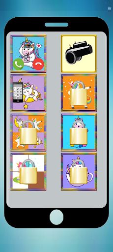Fake Call Unicorn and Game - Screenshot 2