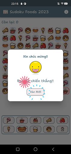 Sudoku Foods 2023 - Screenshot 3