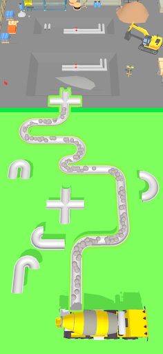 Cement Flow Puzzle - Screenshot 2