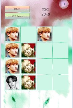 🍉 EXO-L 2048 Puzzle - Screenshot 2