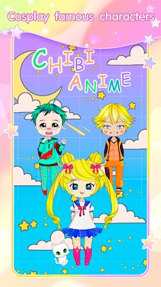 Chibi Doll Dress up & Coloring - Screenshot 3