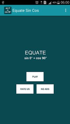Equate Sin Cos - Screenshot 1