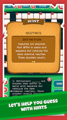 Biology Crossword Puzzle - Screenshot 4