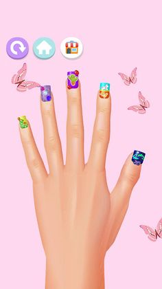 Nail Salon: Nails Design Games - Screenshot 2