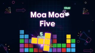 Moa Moa Five - Match Blocks - Screenshot 1
