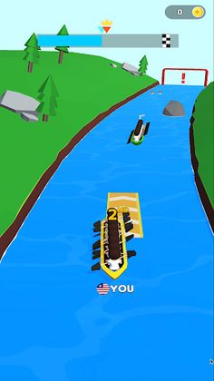 Boat Race 3D! - Screenshot 2