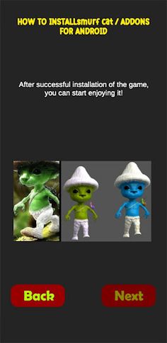 Smurf Cat game - Screenshot 2