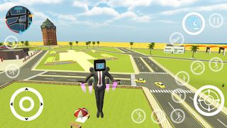 Kameraman Toilet Rope Hero - Screenshot 2