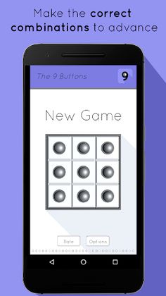 9 Buttons - Logic Puzzle - Screenshot 1