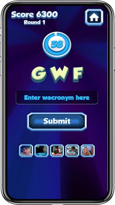 Wacronyms Word Game - Screenshot 4