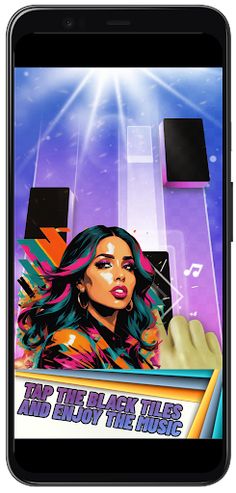 Musicas Anitta Piano Tiles - Screenshot 1